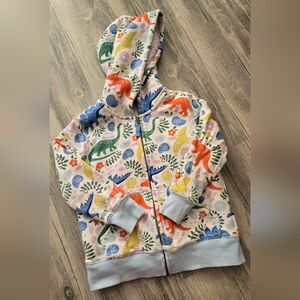 Boden Multicolor Dinosaur Hoodie 5-6 Years
